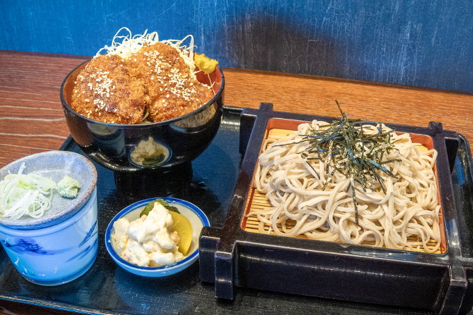 ミニソースカツ丼セット