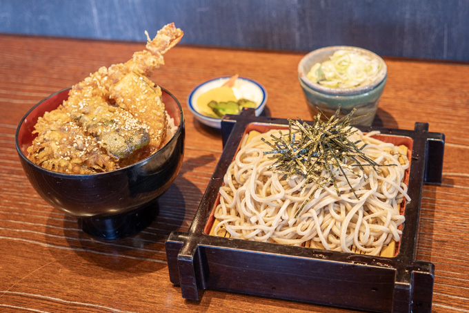 ミニ天丼セット
